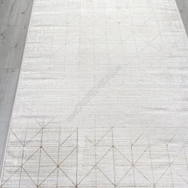 Ковер 33748A - CREAM / WHITE - Прямоугольник - коллекция SHINE