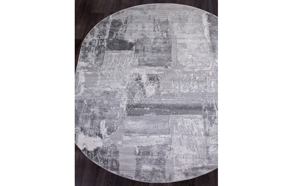 Ковер 03758A - GREY / GREY - Овал ARMINA