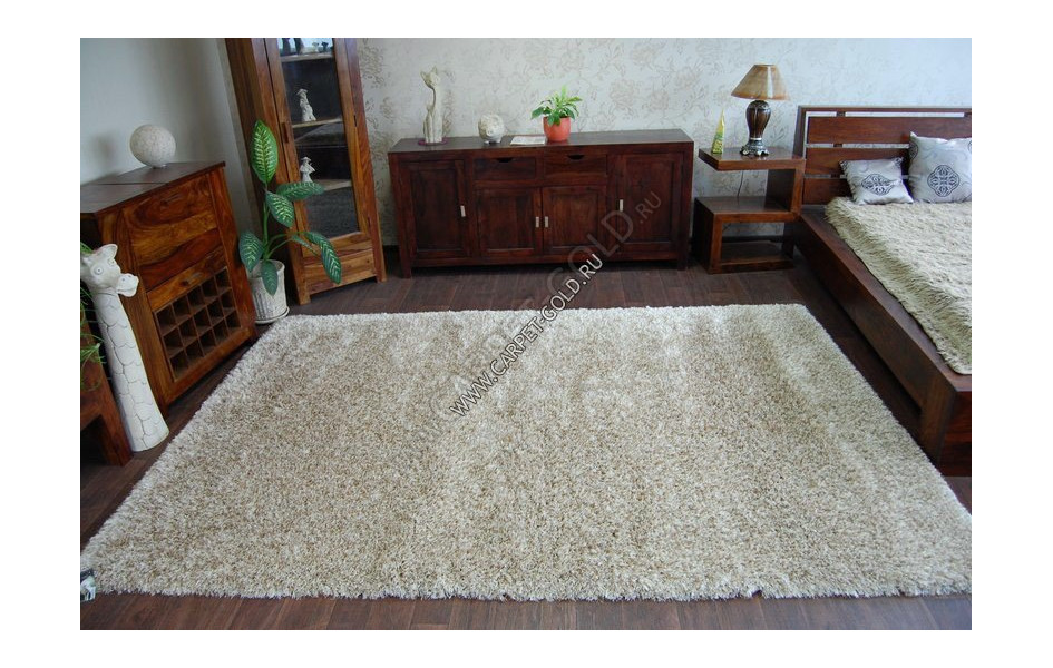 Бельгийский ковер Rhapsody 2501 102 Cappucino длинноворсовый пушистый