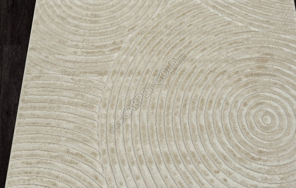 Ковер D798AP - BEIGE / BEIGE - Прямоугольник - коллекция JUNO