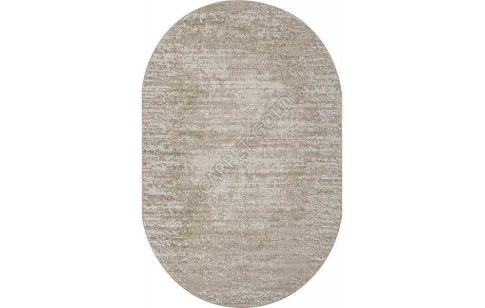 Ковер F270 - BEIGE - Овал - коллекция CUBA