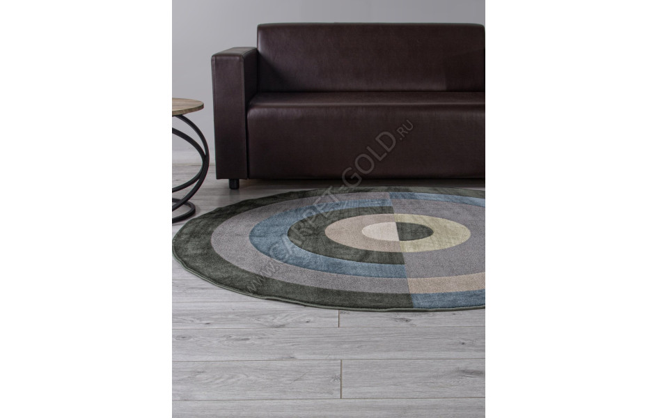 Ковер 978012 - 9232 - Круг - коллекция MILANO