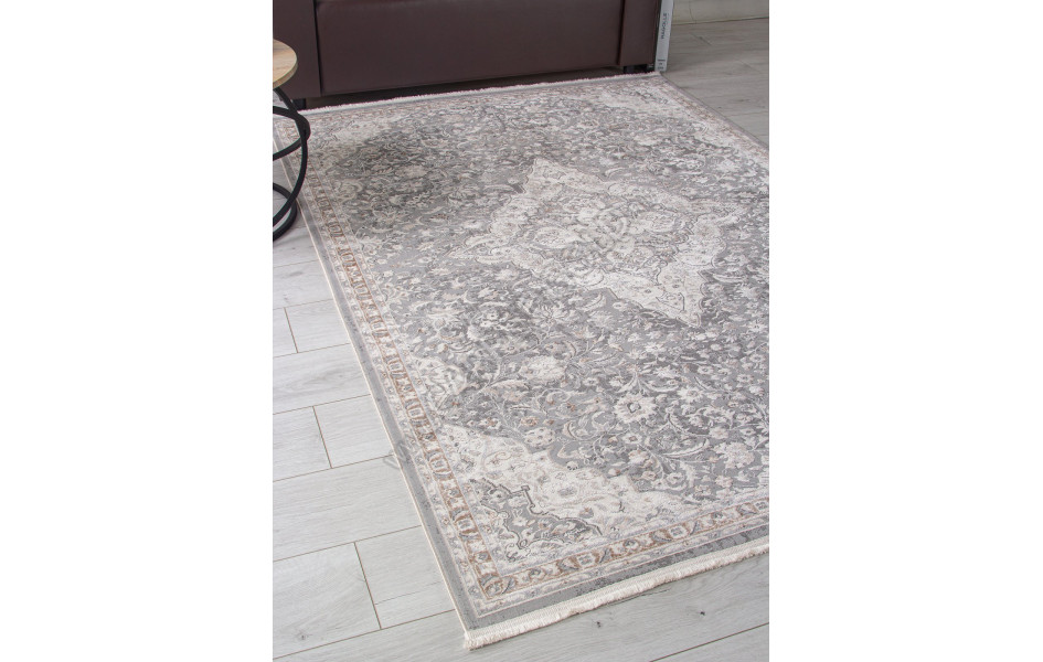 Ковер OC101G - GREY / GREY - Прямоугольник - коллекция OASIS