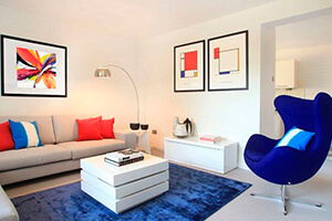 Синие ковры в Москве